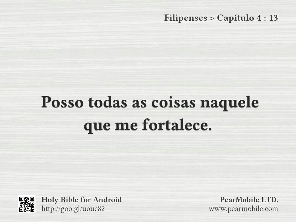 Filipenses, Capítulo 4:13